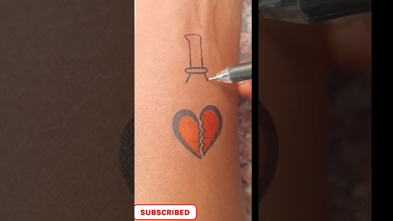 heart break tattoo design #shorts #trending #viral #tattoo #tattoos  #instagram | Instagram